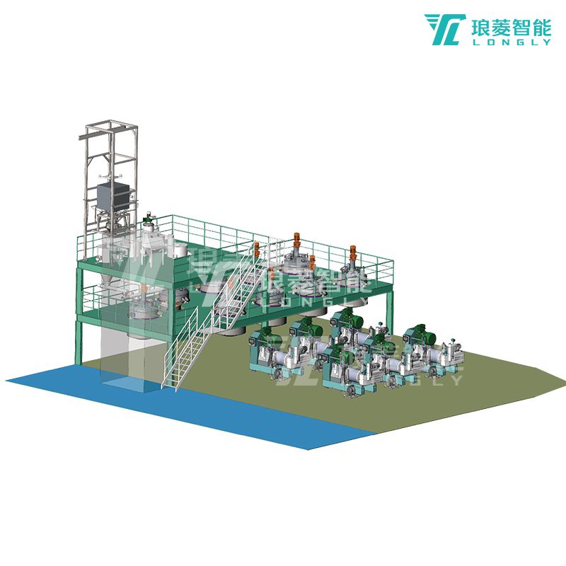 鋰離子電池負極材料自動化產線